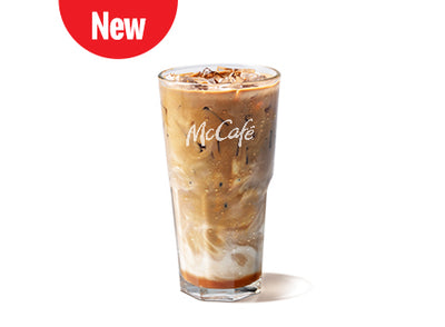 McCafé Sea Salt Caramel Iced Coffee Large