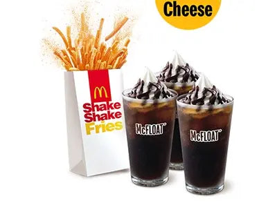 BFF Shake Shake Fries N' McFloat Combo Cheese