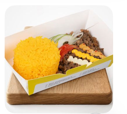 Beef Shawarma
Rice