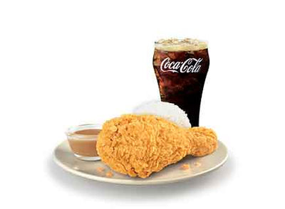 1-pc. Chicken McDo w/ Medium Drinks
