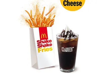 Large Shake Shake Fries N' McFloat Combo Cheese