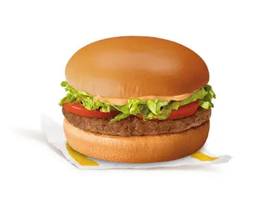 Burger McDo with Lettuce & Tomatoes